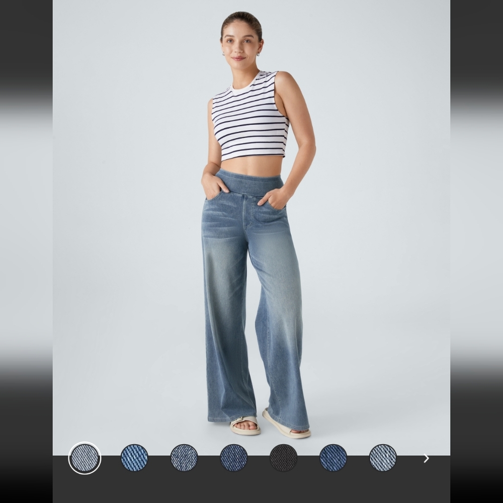 Halara Women's Super comfy Blue Jeans